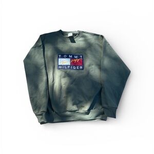 Tommy Hilfiger Olive Crewneck Sweater